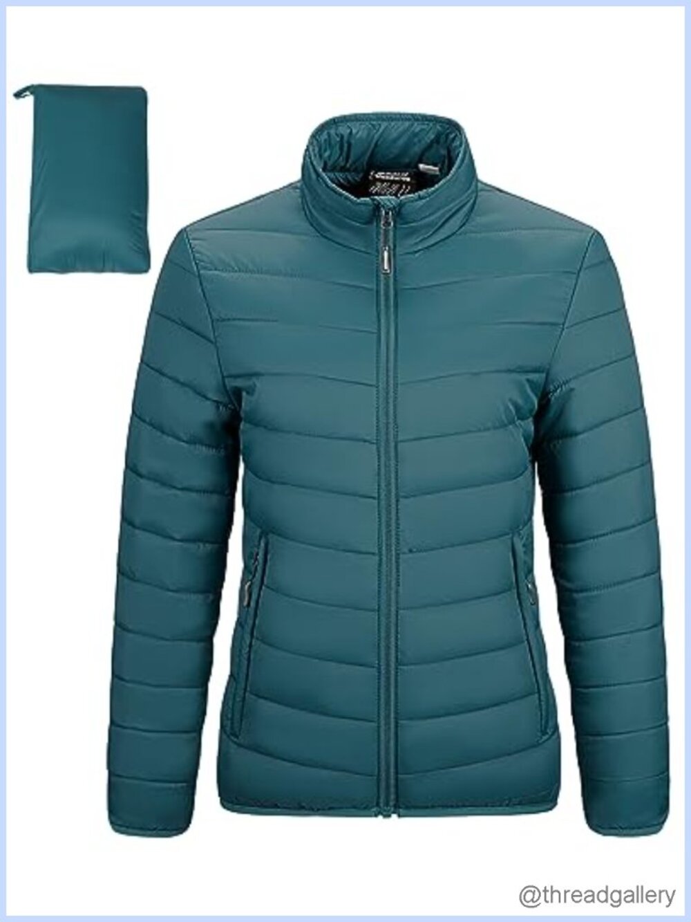 Women's Packable Puffer Jacket Lightweight Insulated Winter Coat